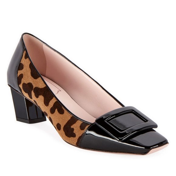 NEW Roger Vivier Belle Vivier Buckle Pumps - Picture 2 of 11